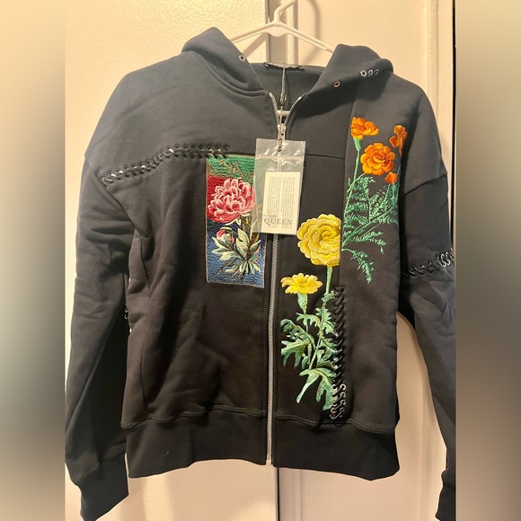 Alexander McQueen Embroidered Hoodie - Picture 2 of 6